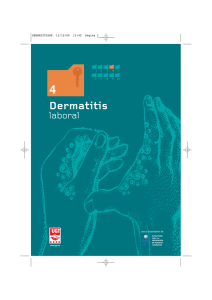 Dermatitis labora. UGT de Catalunya, 2009