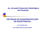 Criterios de Radioprotección en Radioterapia, por Ricardo Sacc