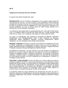 AB-16 Imágenes por ultrasonido del tumor de Wilms Dr. Ignacio