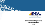 Diapositiva 1 - Instituto Nacional de Estadística y Censos