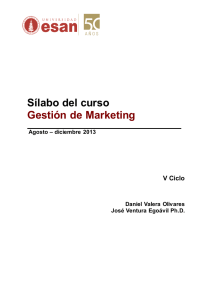 Gestion de Marketing - Incoming Students