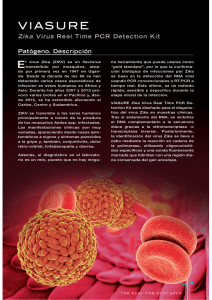 Patógeno. Descripción Zika Virus Real Time PC R De tection Kit