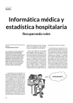 Informática médica y estadística hospitalaria