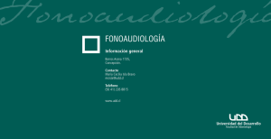 fonoaudiolog&iacute;a