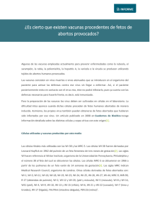 Informe - Observatorio de Bioética, UCV