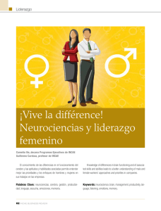 ¡Vive la différence! Neurociencias y liderazgo femenino