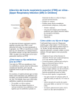 Infección del tracto respiratorio superior