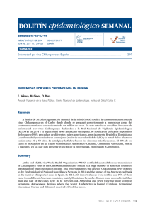 enfermedad por virus chikungunya en españa