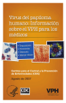 Virus del papiloma humano: Información sobre el VPH para los
