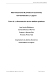 Macroeconomía III (Grado en Economía) Universidad de La Laguna