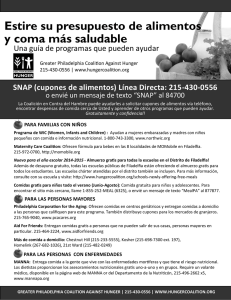 Estire su presupuesto de alimentos y coma m&aacute;s saludable