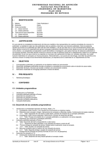 Taller Publicitario I - Facultad Politécnica