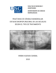 fracturas de cóndilo mandibular. estudio morfofuncional