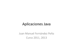 Aplicaciones Java