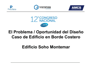 El Problema / Oportunidad del Diseño Caso de Edificio en Borde