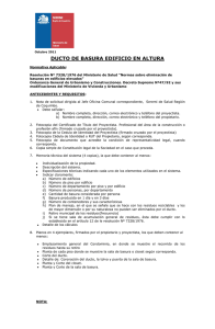 ducto de basura edificio en altura