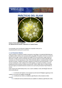 prácticas del islam