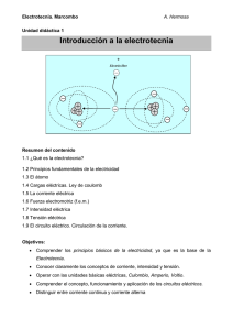 Introducción a la electrotecnia