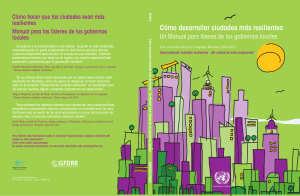 Cómo desarrollar ciudades más resilientes
