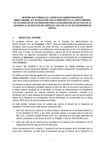 INFORME QUE FORMULA EL CONSEJO DE
