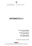 Libro de apuntes y prácticas de Informática II