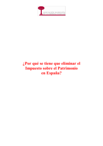 ¿Por qué se tiene que eliminar el Impuesto sobre