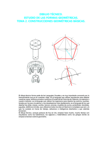 dibujo técnico. estudio de las formas geométricas
