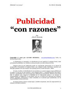 Publicidad “con razones”