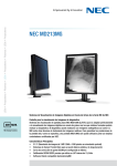 NEC MD213MG - NEC Display Solutions Europe