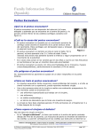 Family Information Sheet (Spanish)