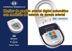 Monitor de presión arterial digital automático con medición de