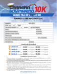 formulario - Carrera Soy Marino 10K