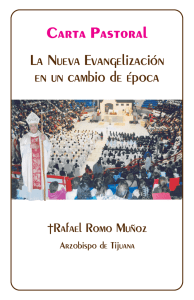 Carta Pastoral - Arquidiócesis de Tijuana