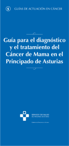 Guía para el diagnóstico y el tratamiento del Cáncer de Mama en el