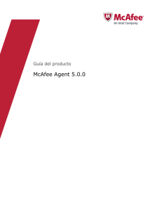 McAfee Agent 5.0.0 Guía del producto