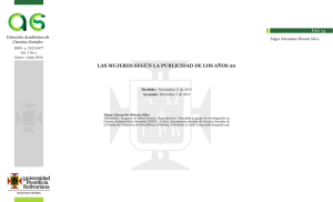 LAS MUJERES SEG&Uacute;N LA PUBLICIDAD DE LOS A&Ntilde;OS 20