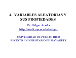Variables Aleatorias(Slides)