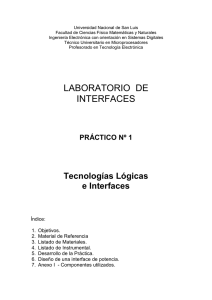 Lab 01 - Tecnologias Logicas 2K9 - Universidad Nacional de San Luis