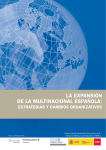 la expansión de la multinacional española