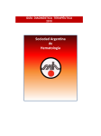 Diapositiva 1 - Sociedad Argentina de Hematología