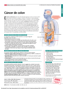 C&aacute;ncer de colon