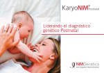 Liderando el diagnóstico genético Postnatal