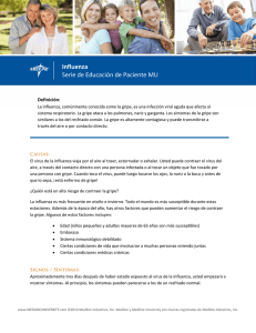 Influenza Serie de Educación de Paciente MU