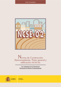 Parte general y edificación (NCSE-02)