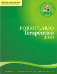 Formulario terapéutico 2010