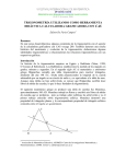 v festival internacional de matemática trigonometría utilizando como