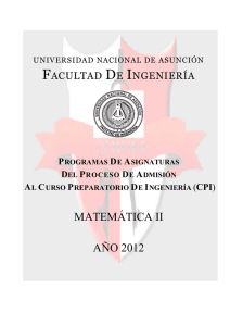 Facultad de Ingeniería - Universidad Nacional de Asunción