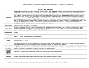 rabia humana - EnfermeriaAPS