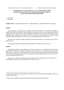 multicentricidad de la infeccion por vph en el tracto genital inferior