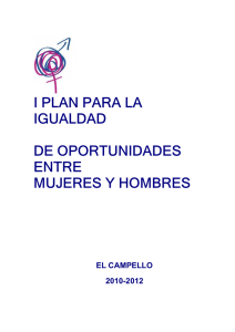 I Plan de Igualdad - Ayuntamiento de El Campello